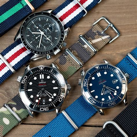 nato straps for omega seamaster|omega seamaster 300m nato strap.